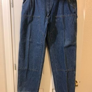 Carhartt 42 X 32 Logger Dungaree Jeans